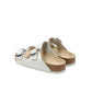 CHROME HEARTS ARIZONA BIRKENSTOCK GUNSLINGER BUCKLE WHITE