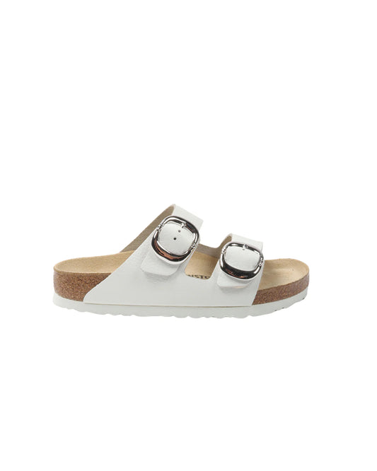 CHROME HEARTS ARIZONA BIRKENSTOCK GUNSLINGER BUCKLE WHITE