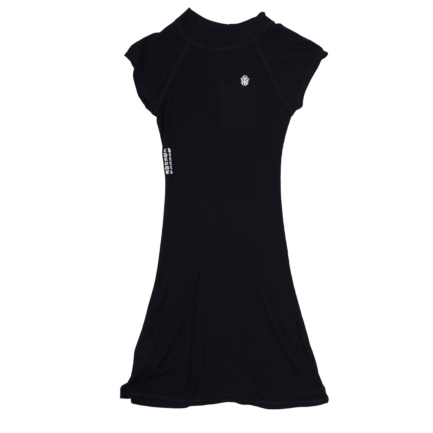 Chrome Hearts Womans Black DAGGER Mock Neck