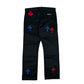 RED/BLUE CROSS PATCH NAVY SKATER CHINOS