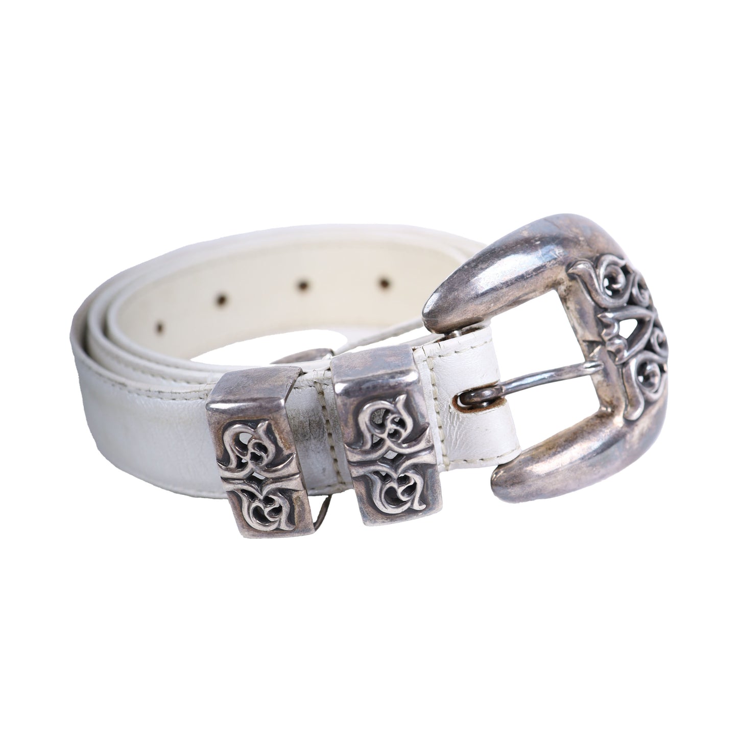 CHROME HEARTS SMALL 1 INCH 4-PIECE WESTERN BELT