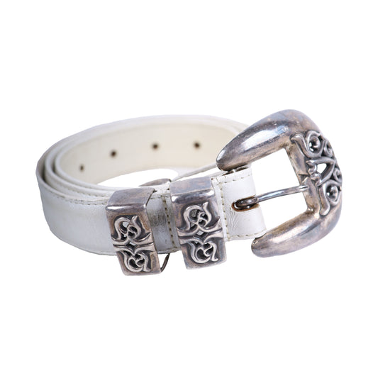 CHROME HEARTS SMALL 1 INCH 4-PIECE WESTERN BELT