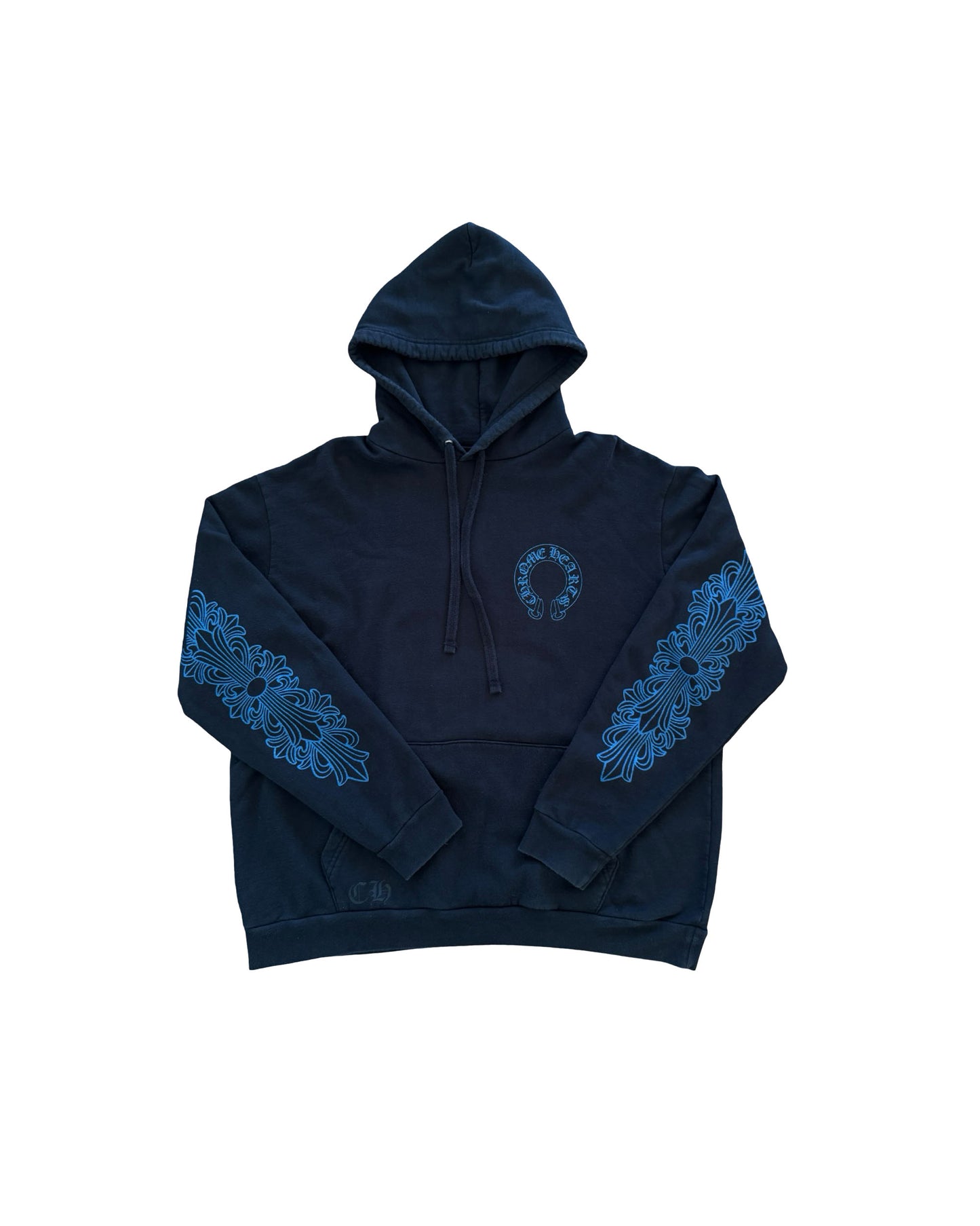 Chrome Hearts Blue Friends and Family Exclusive Hoodie