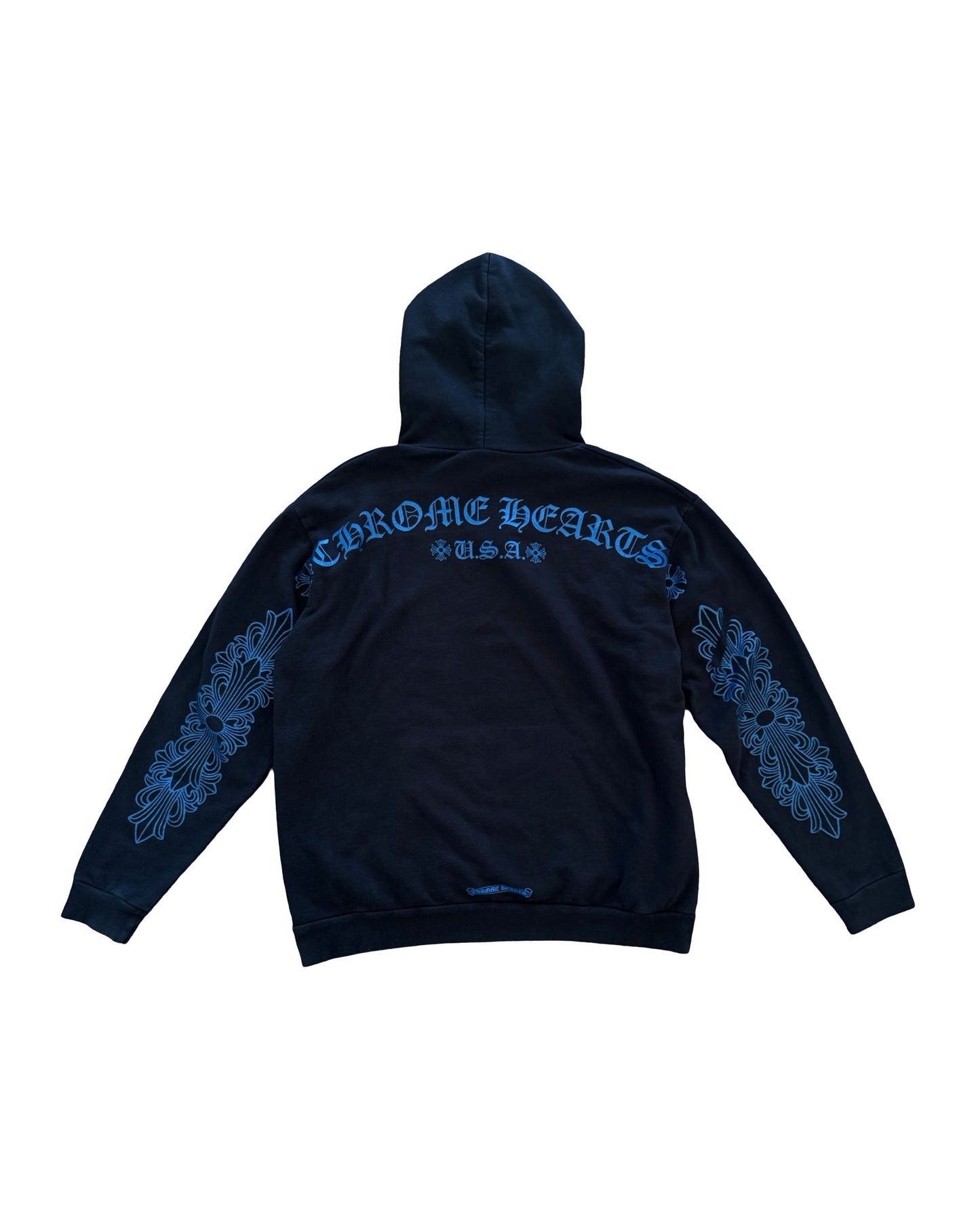 Chrome Hearts Blue Friends and Family Exclusive Hoodie