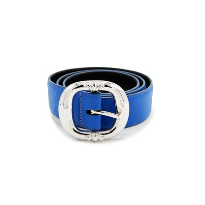 CHROME HEARTS BLUE GUNSLINGER BELT SIZE 34