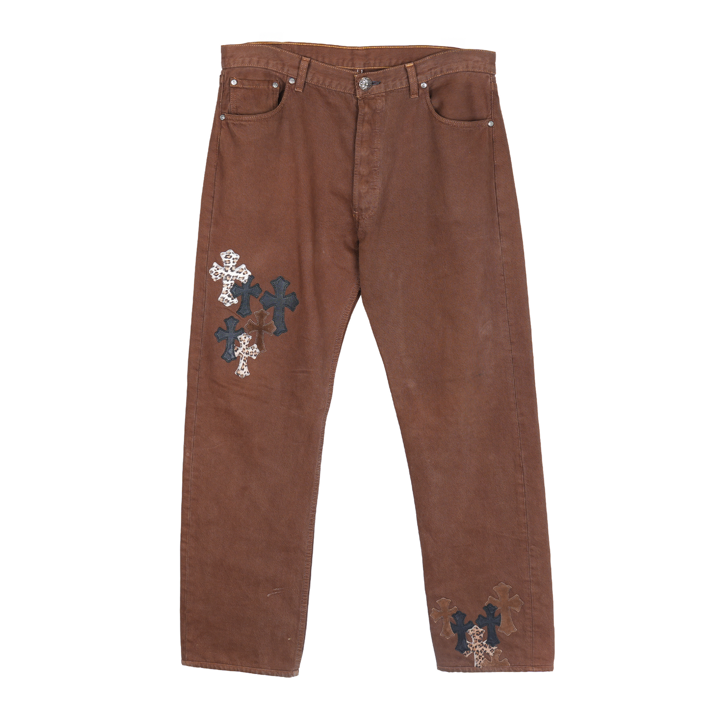 BROWN NYFW LEVI JEANS