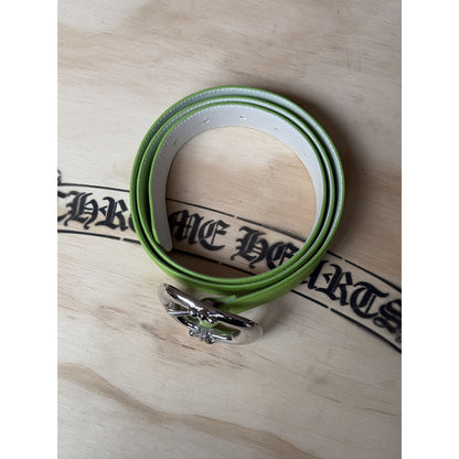 LIME GREEN CHROME HEARTS GUNSLINGER BELT