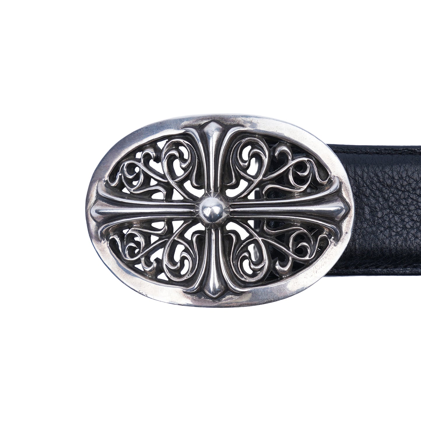 CHROME HEARTS OVAL PYRAMID STUD BELT