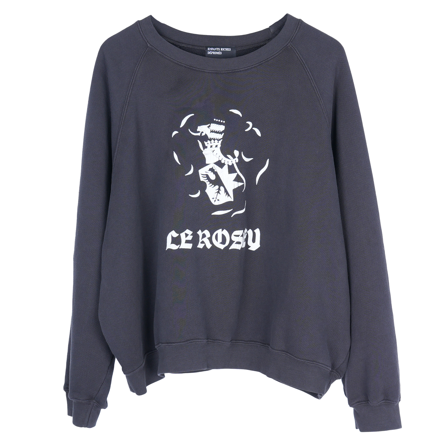 Black Le Rosey Crewneck