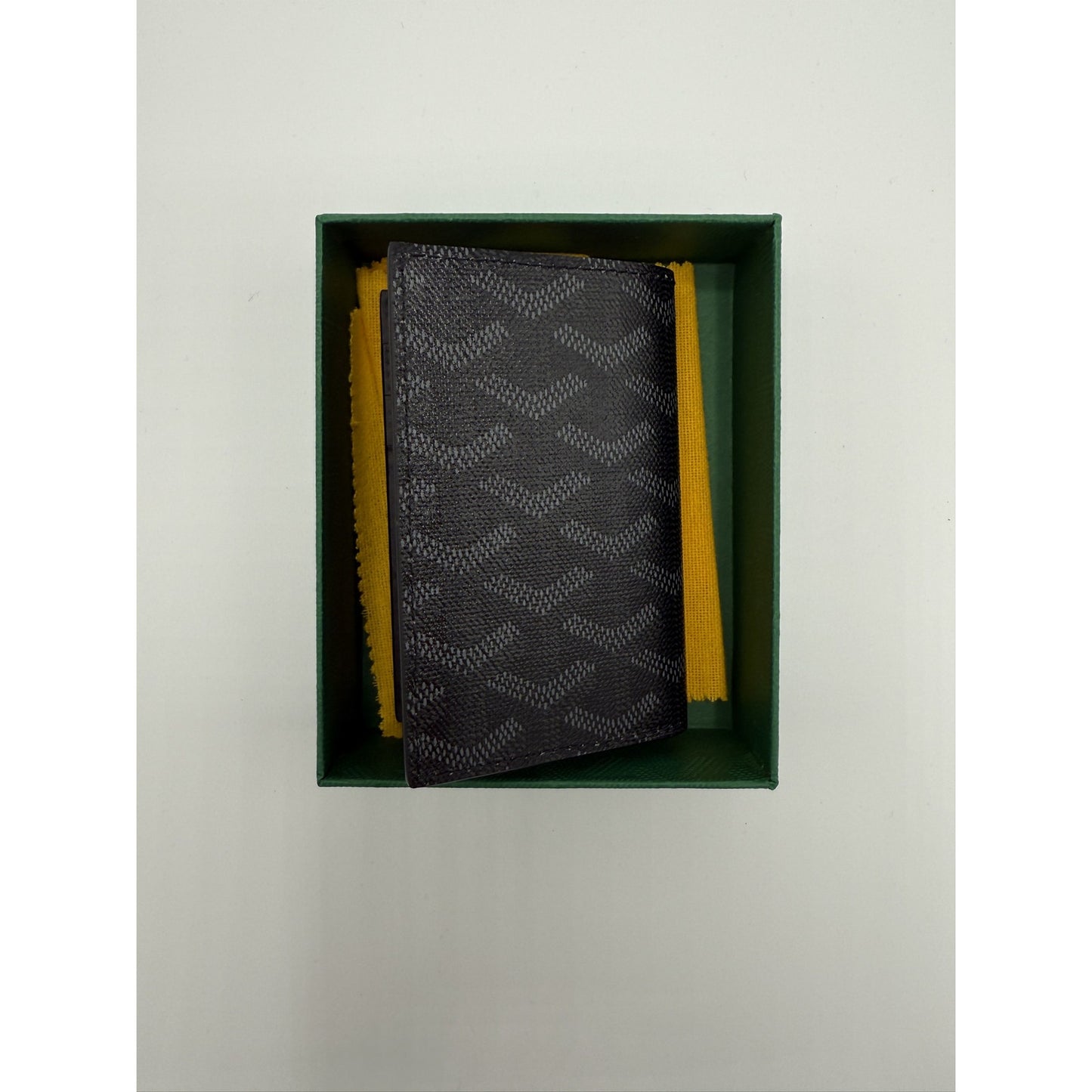 GOYARD LIMITED EDITION JET BLACK ST PIERRE WALLET