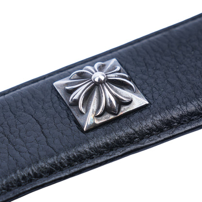 CHROME HEARTS OVAL PYRAMID STUD BELT