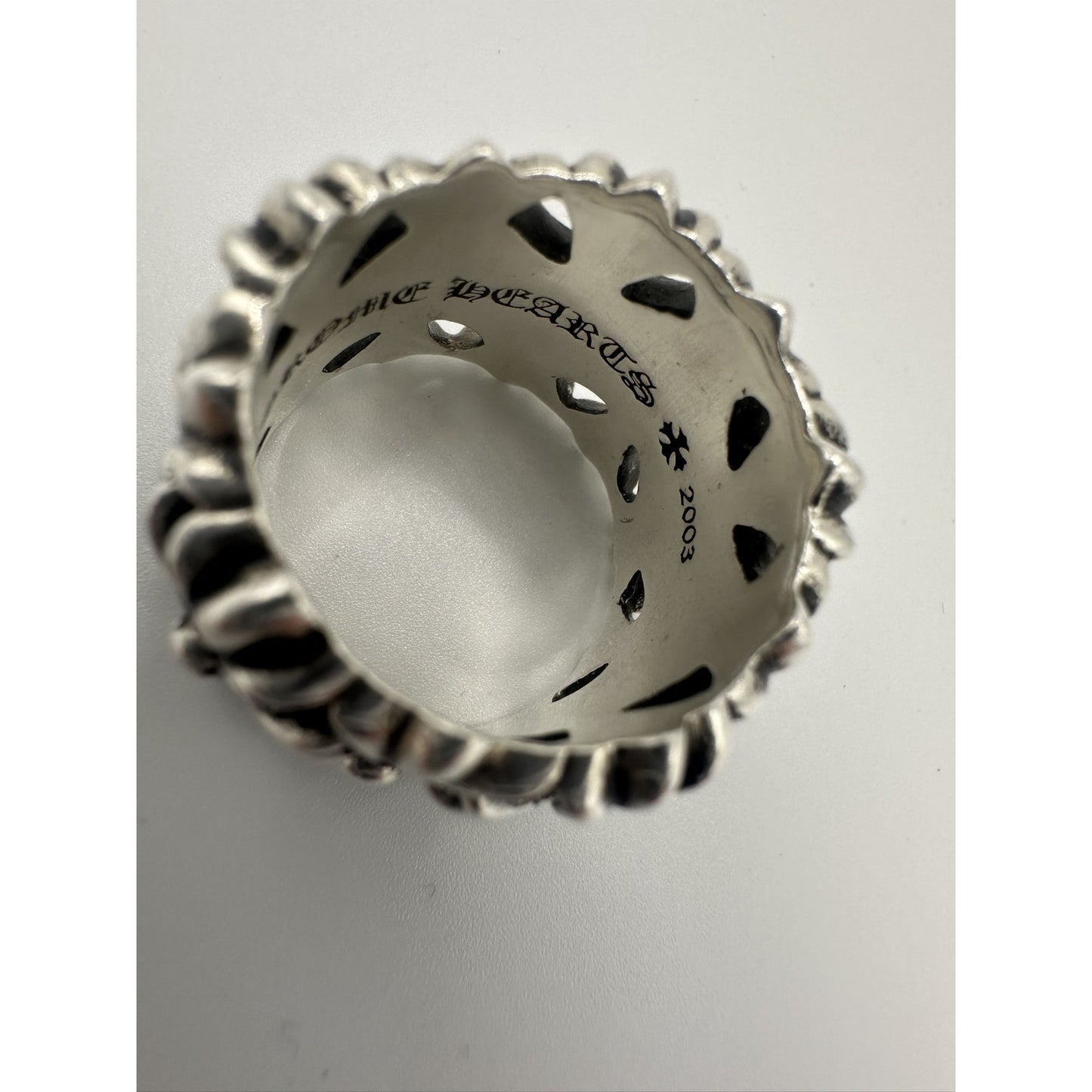 Chrome Hearts Cemetery Ring Size 9