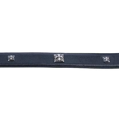 CHROME HEARTS OVAL PYRAMID STUD BELT