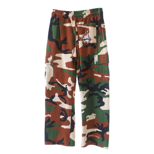 CHROME HEARTS MATTY BOY CAMO CHOMPER SWEATPANTS