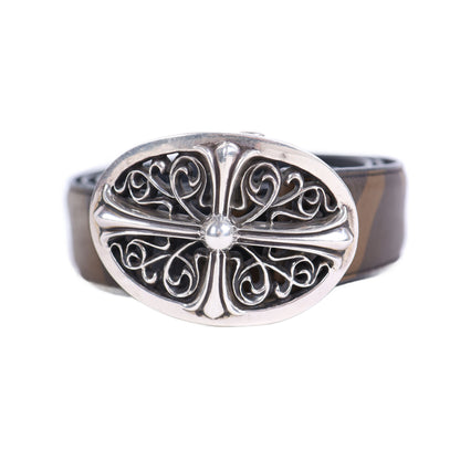 Chrome Hearts Oval Cross Camo Belt