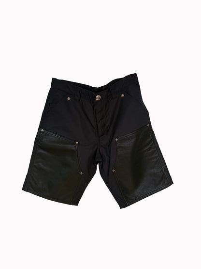 Chrome Hearts Cross Patch Nylon Carpenter Shorts