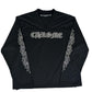 CHROME HEARTS Mesh Warm Up Jersey Black Longsleeve