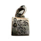 CHROME HEARTS RUBY SQUARE CROSS CHARM PENDANT