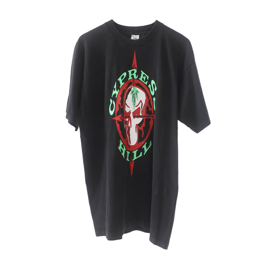 Cypres Hill Vintage Dual Front & Back Graphic T-Shirt