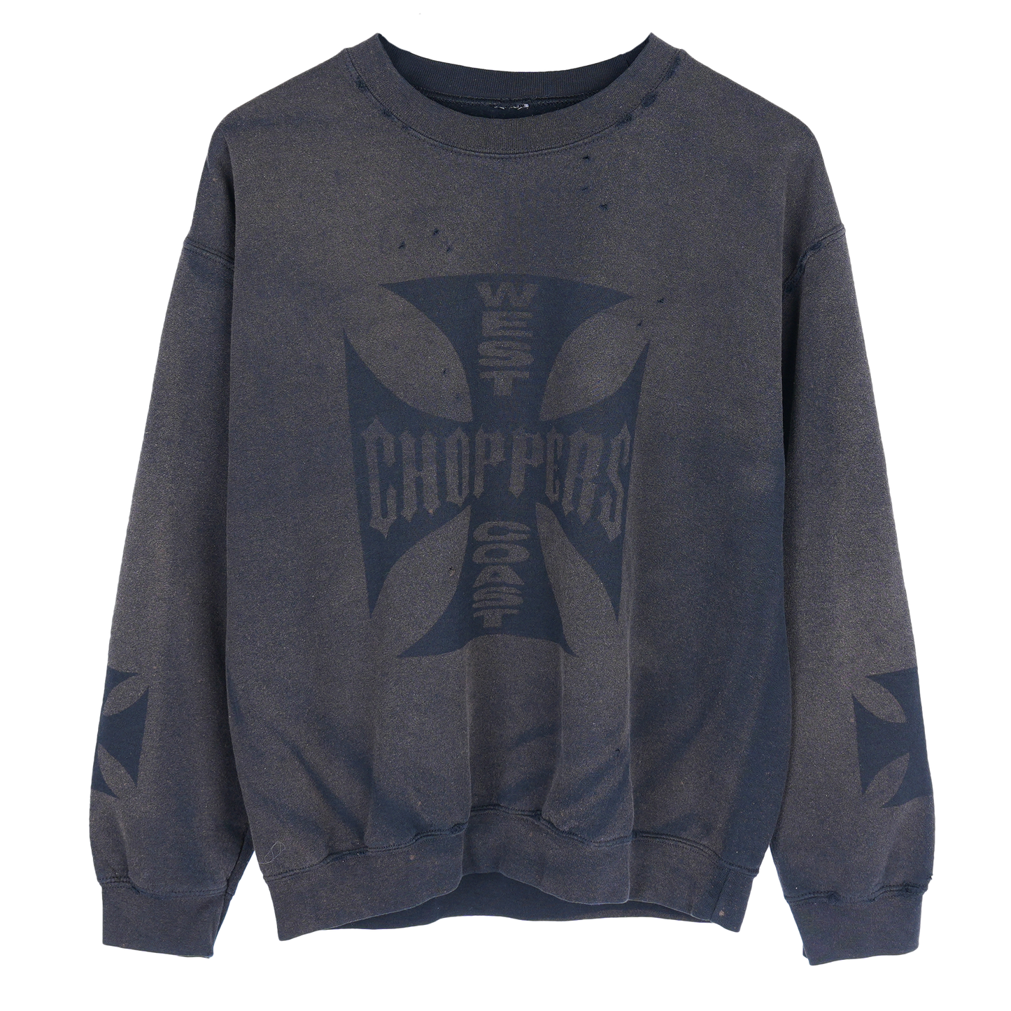 WCC WEST COAST CHOPPERS Faded Crewneck