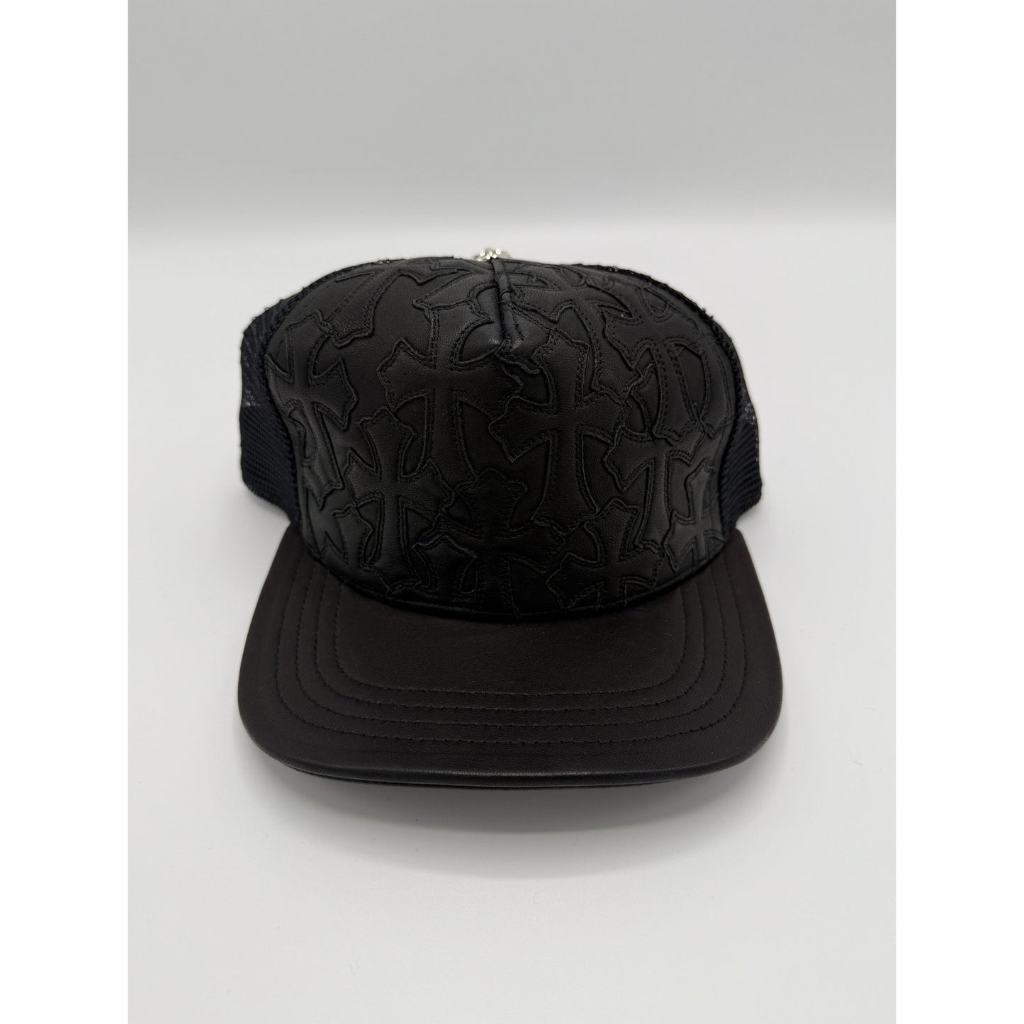 CHROME HEARTS CH BLACK PATCH CEMETERY HAT