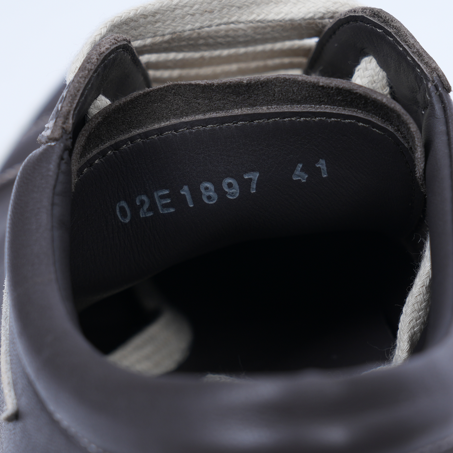 RICK OWENS BROWN MAINLINE VINTAGE SNEAKER