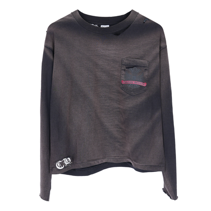 Chrome Hearts Vintage Black/Red Horseshoe Longsleeve