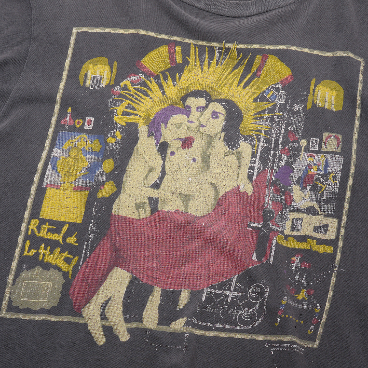 Janes Addiction 1991 RITUAL DE LO HABITUAL Vintage T-Shirt