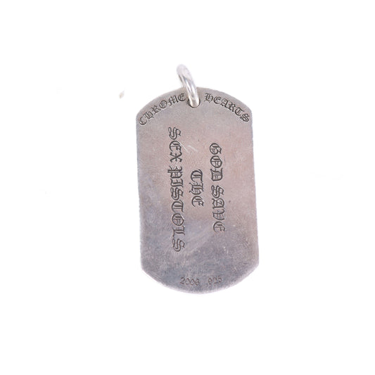 GOD SAVE THE SEX PISTOLS DOG TAG UK EXCLUSIVE