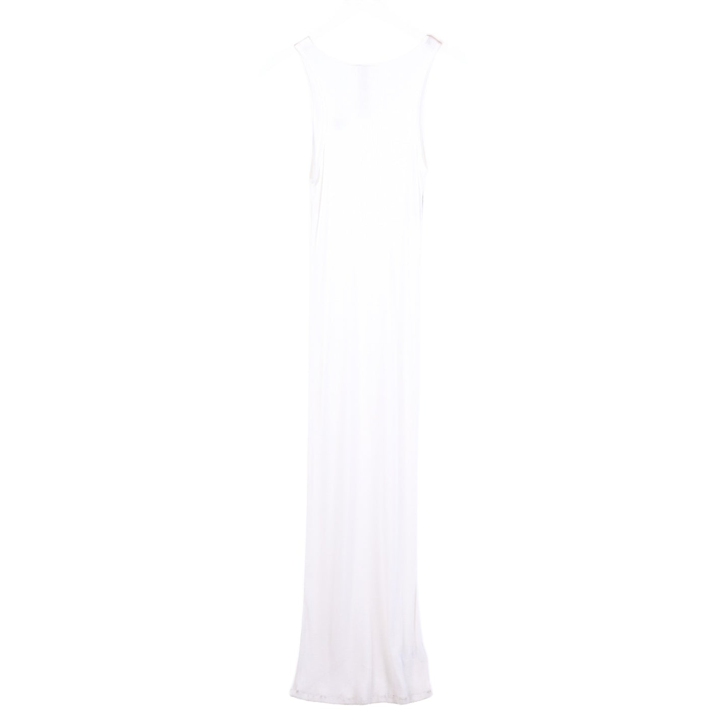 Chrome Hearts Womans White  SCRIPT Long White Dress