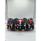 CHROME HEARTS MULTICOLOR CROSS PATCH DUFFLE BAG