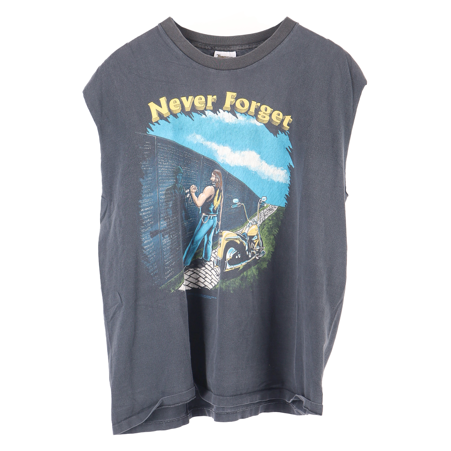 NEVER FORGET CUT OFF SHIRT
