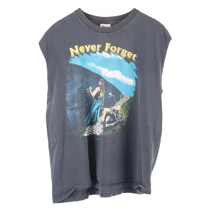 NEVER FORGET CUT OFF SHIRT
