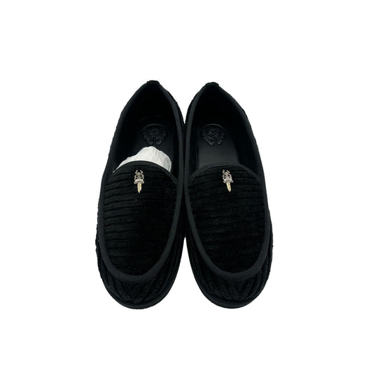 CHROME HEARTS HOTEL SLIPPER DAGGER LOAFERS BLACK