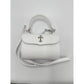 CHROME HEARTS CH WHITE RHODIUM DOC ADAMS HANDBAG PURSE