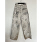 BALENCIAGA MUDSHOW SS23 GRAFITTI SKATER DENIM WHITE