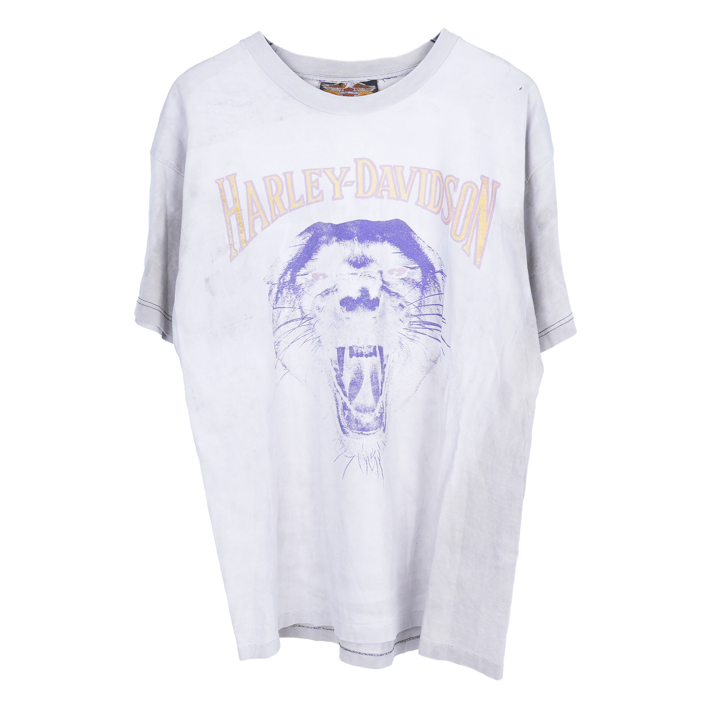 VINTAGE FADED HARLEY PANTHER T-SHIRT