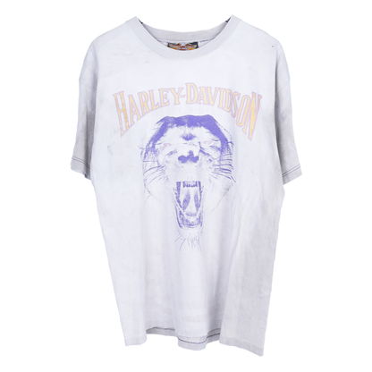 VINTAGE FADED HARLEY PANTHER T-SHIRT