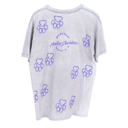 VINTAGE FADED HARLEY PANTHER T-SHIRT