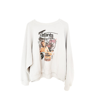 ERD Thrilling Cropped Printed Boxy Sweatshirt
