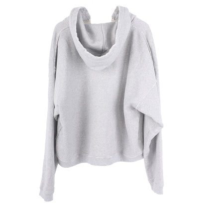 ERD SAFETY PIN CUT OUT HOODIE HEATHER GREY