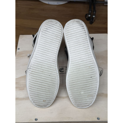 RICK OWENS X CHROME HEARTS BLACK GEOBASKETS SIZE 41