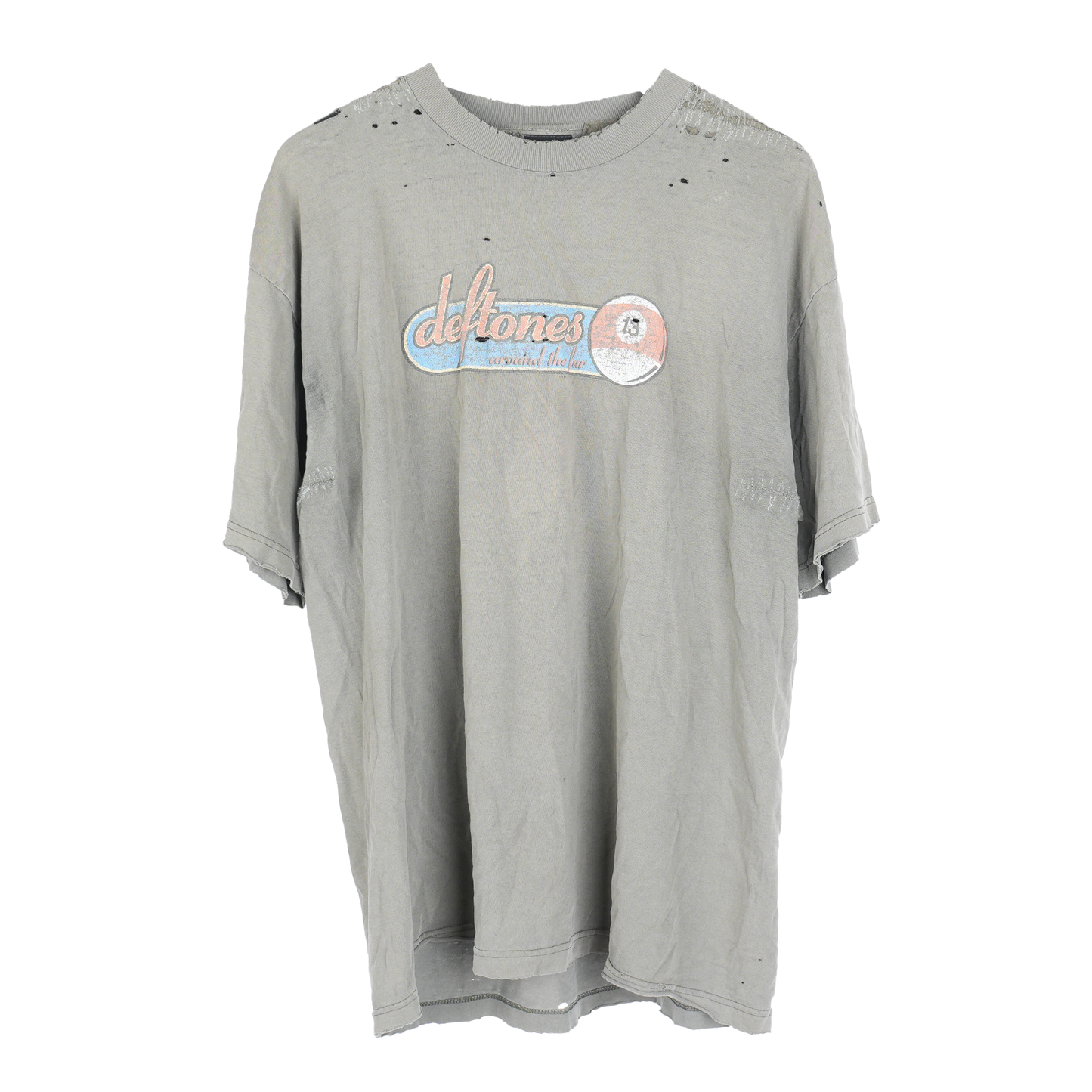 VINTAGE REPAIRED DEFTONES AROUND THE FUR TEE