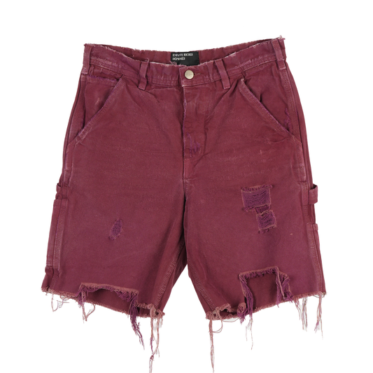 ERD 1 OF 4 BURGUNDY CARPENTER SHORTS