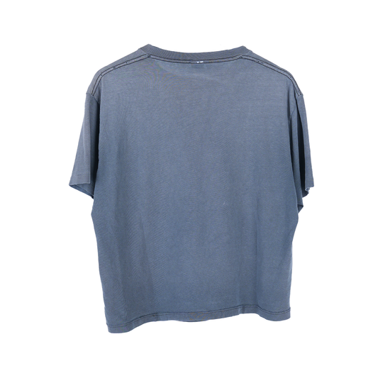 Faded Boxy Blank Grey Pocket T