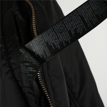 BALENCIAGA HOODED FUR BOMBER