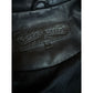 CHROME HEARTS X ROLLING STONES BLACK LEATHER CAFE RACER