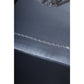 Chrome Hearts Tiny E Pave Blue Sapphire Bracelet 12 link