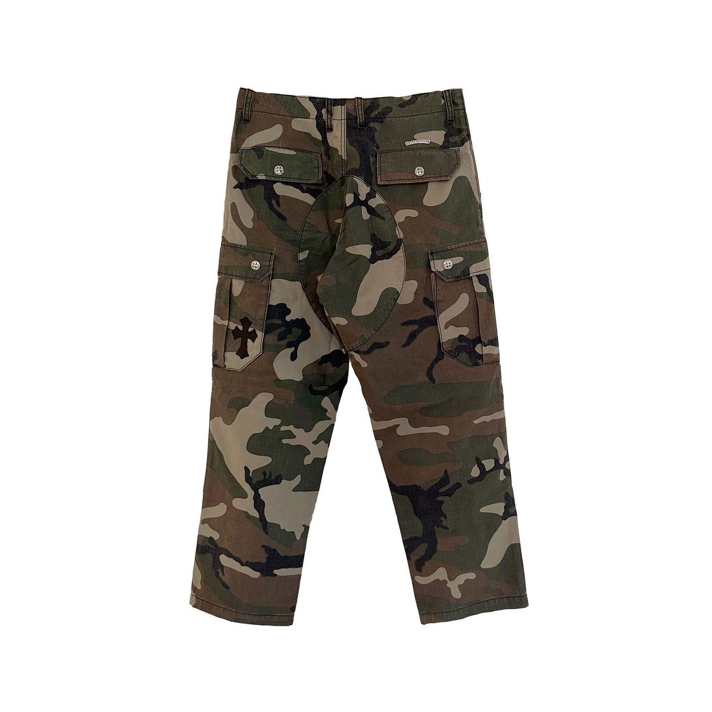 CHROME HEARTS CAMO RIPSTOP CROSS PATCH PANTS LIMITED VIP