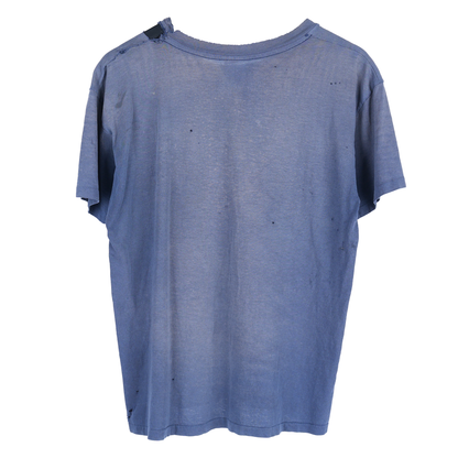 Faded Boxy Blank Navy Pocket T